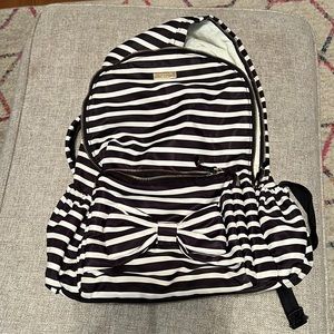 Stripe Kate Spade Nylon large Backpack